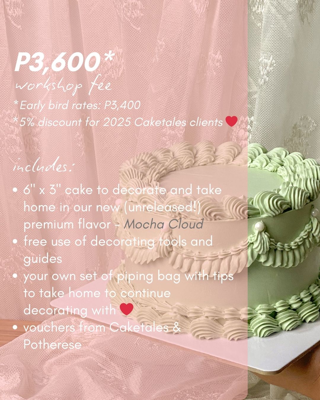 Cake Decorating Workshop with Caketales
