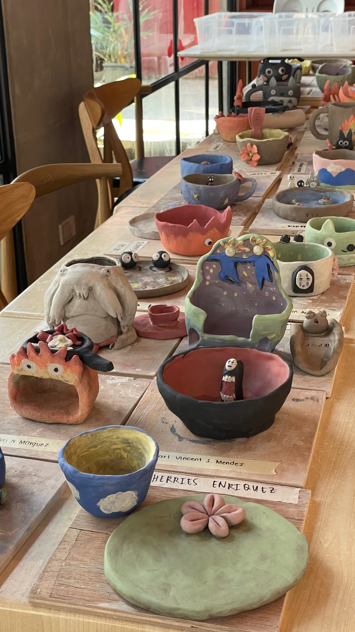 Ghibli Pottery at Street Kohi, QC