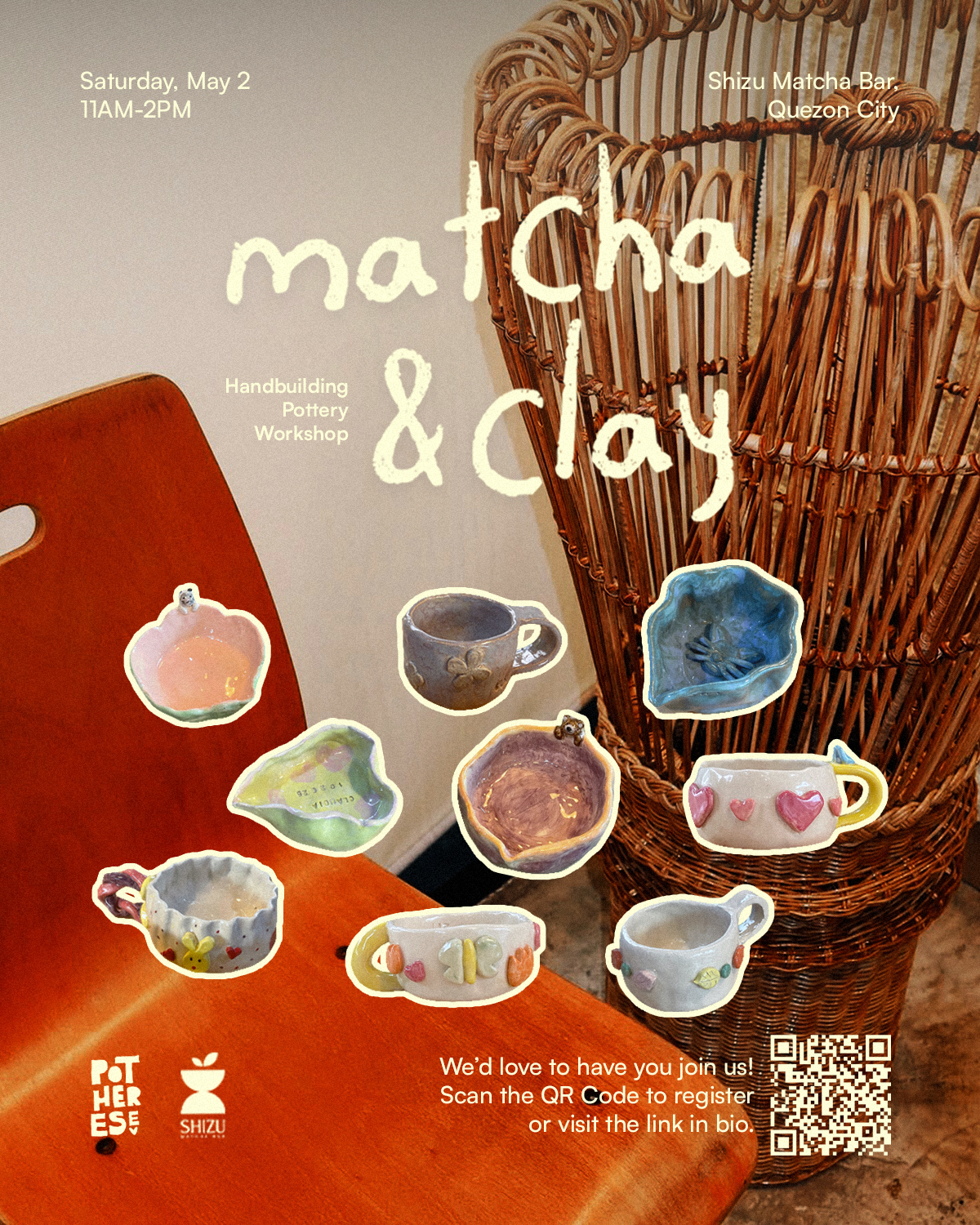 Matcha & Clay at Shizu Matcha Bar