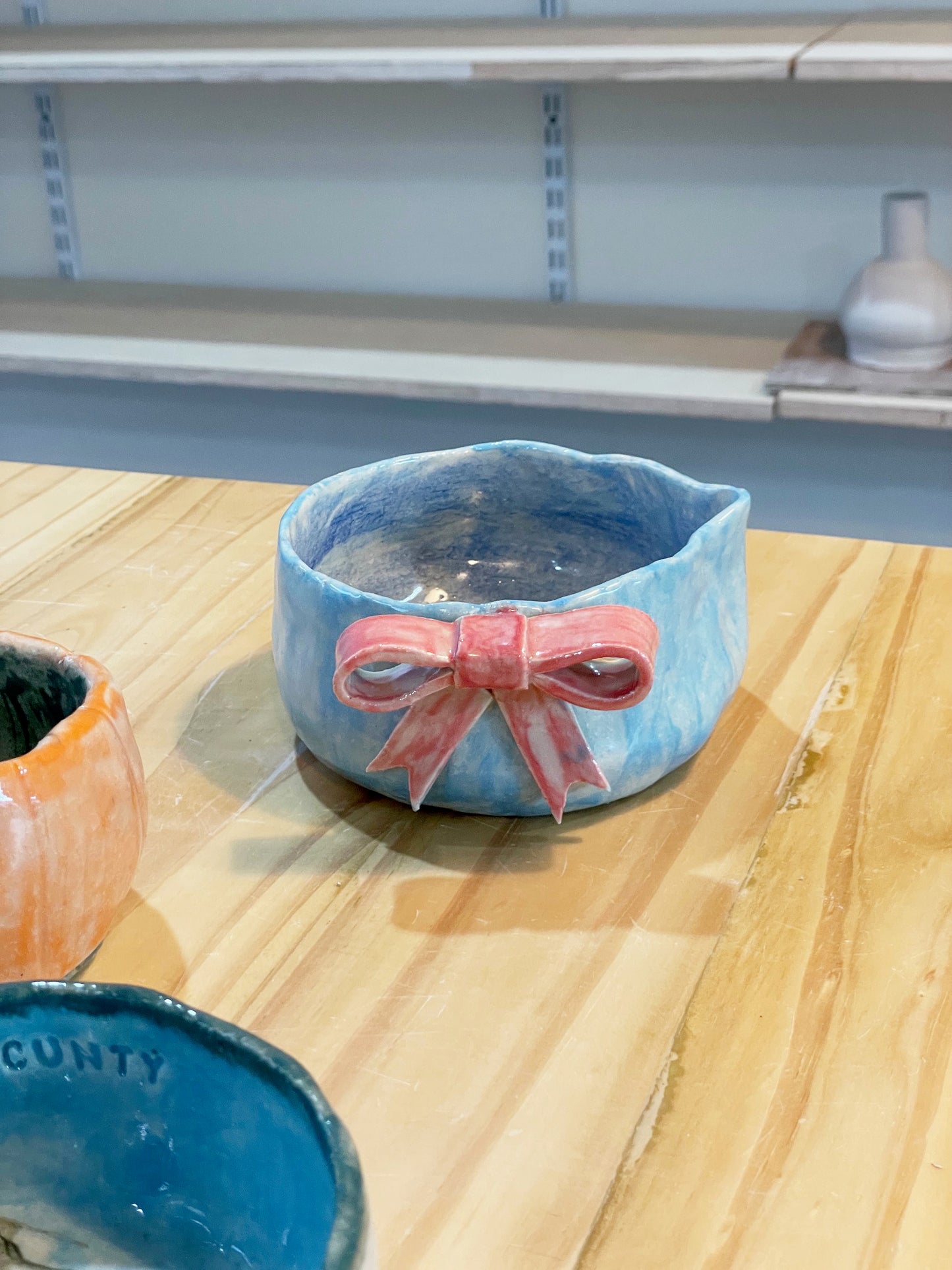 Pottery at Boris Cafe
