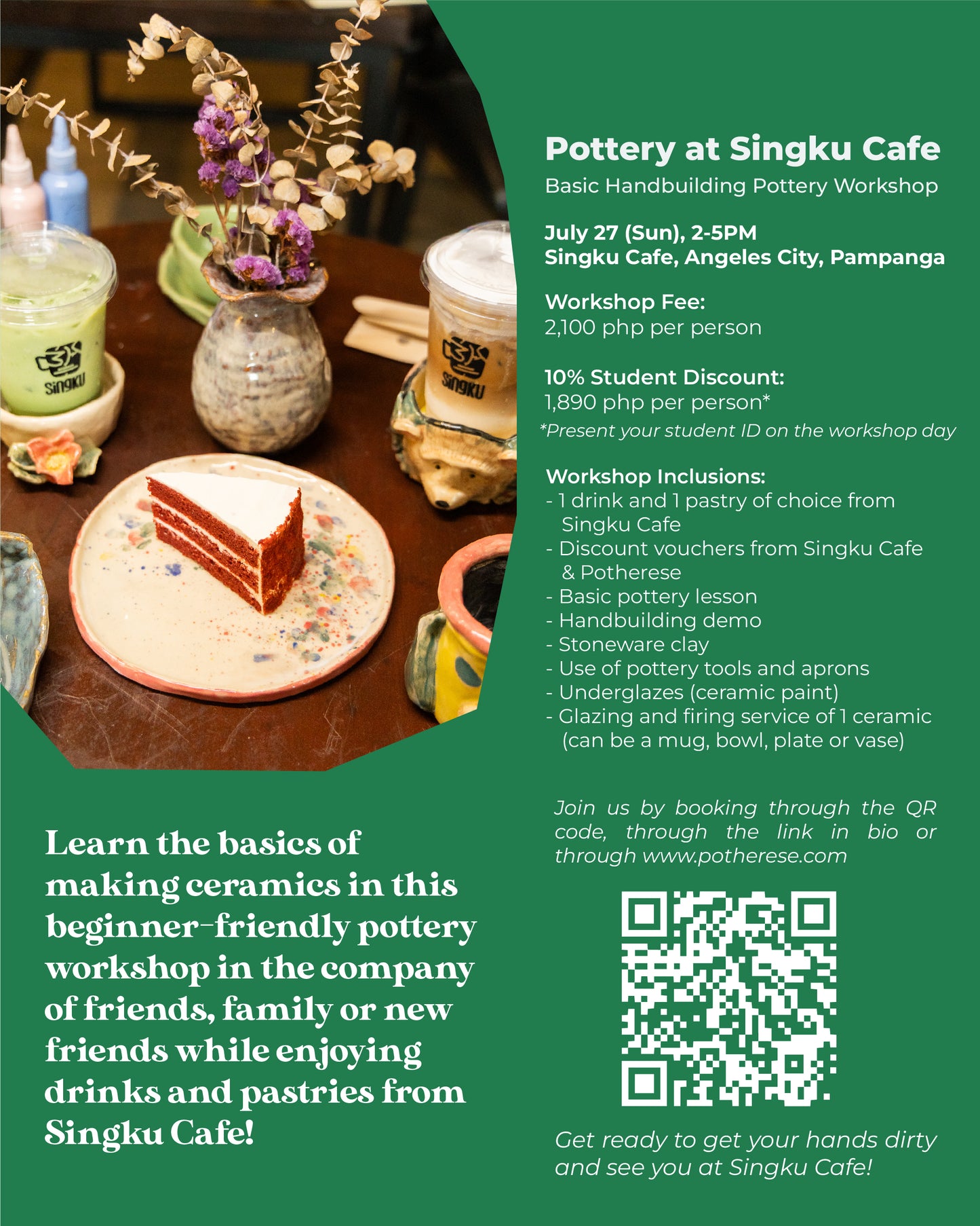 Pottery at Singku Cafe