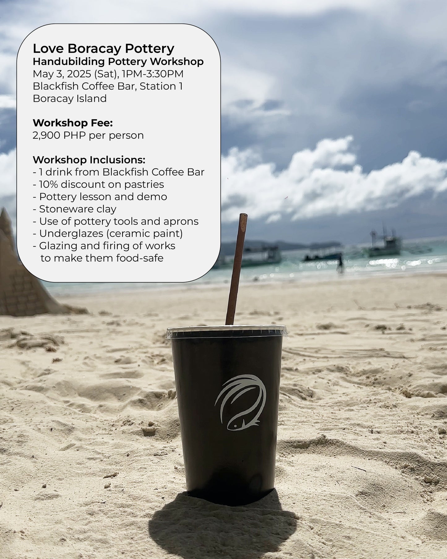 Love Boracay Pottery at Blackfish Coffee Bar