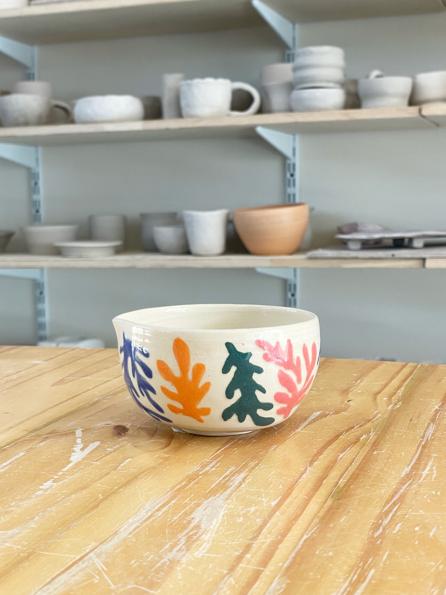 Coral Matcha Bowl