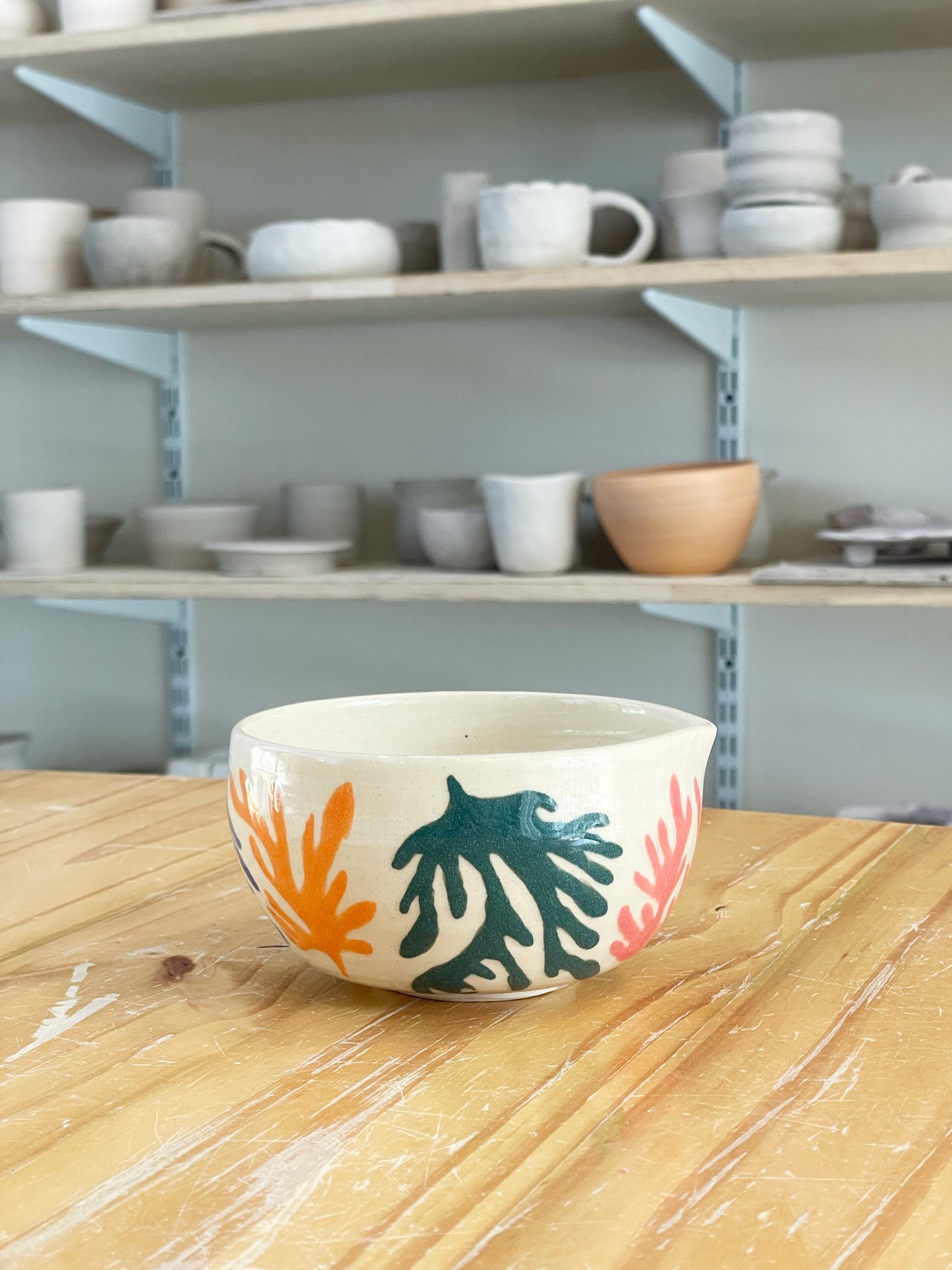 Coral Matcha Bowl