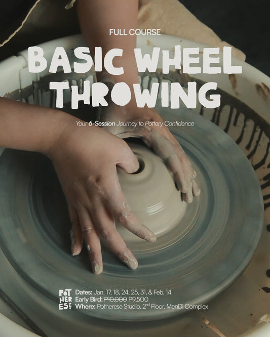 Basic Wheel Throwing Course (6 sessions)