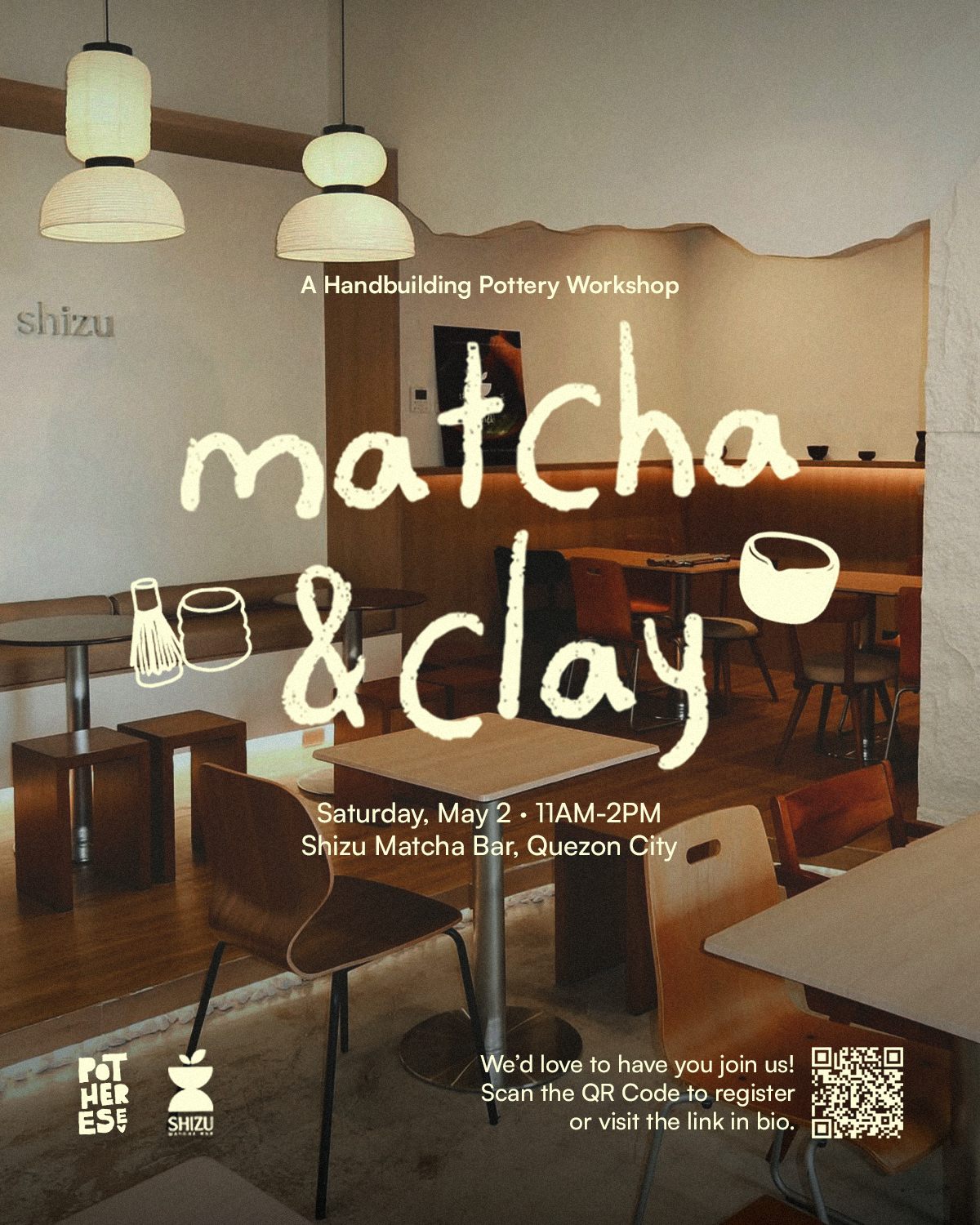 Matcha & Clay at Shizu Matcha Bar